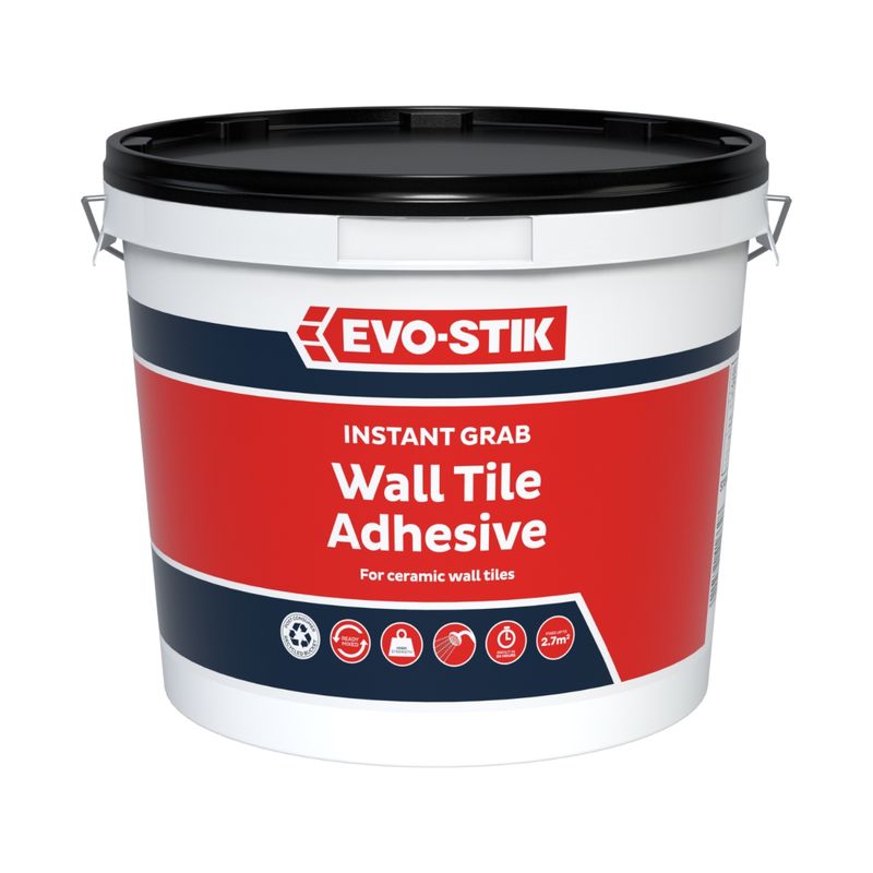 Evo-stik Wall Tile Instant Grab Adhesive 2.5L