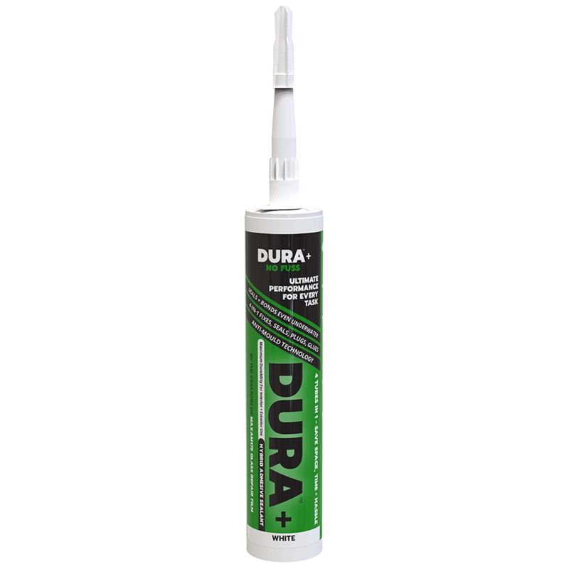Maxam DURA+WH DURA+ Adhesive Sealant White 290ml Tube