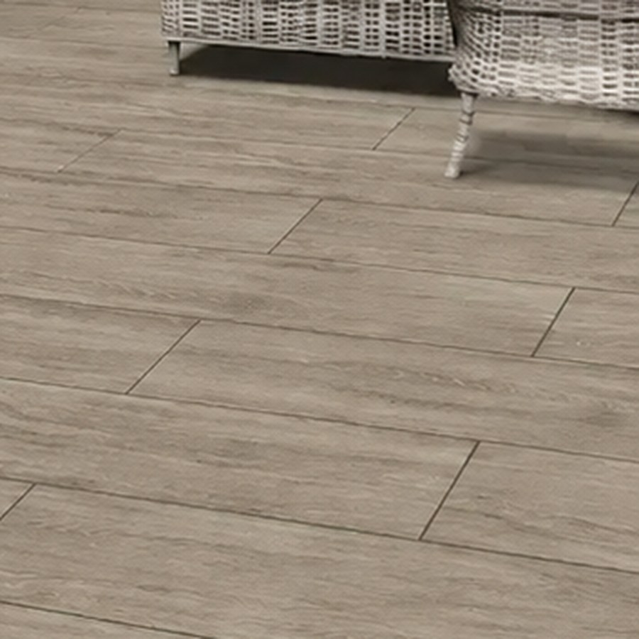 Riveria Walnut Outdoor Porcelain Paving Tile | 1200 x 300mm